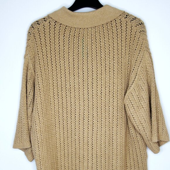 BNWT SS25 I'M BRIAN KNIT SHORT SLEEVE CARDIGAN S & L - Picture 3 of 13